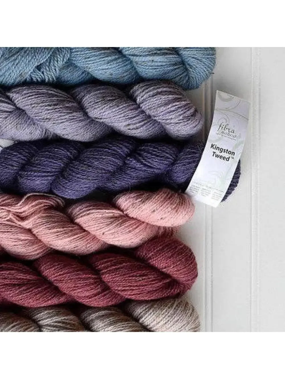 10 bundle Kingston Tweed wool alpaca blend yarn - DK weight 194 yards each - Picture 2 of 2